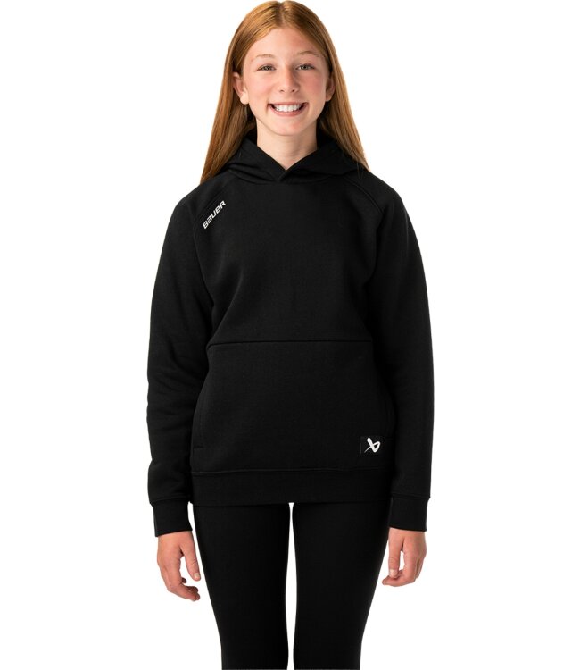 BAUER Team Hoodie Ultimate - schwarz - Yth.