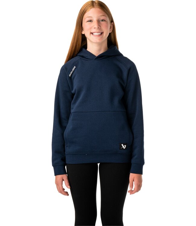 BAUER Team Hoodie Ultimate - marine - Yth.