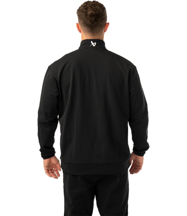 BAUER 1/2 Zip Fleece Team - schwarz - Sr.