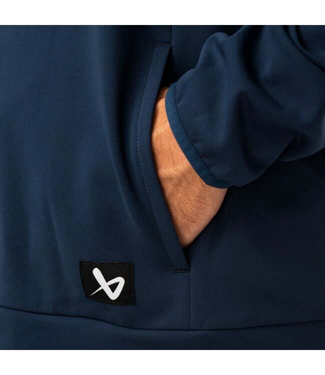 BAUER 1/2 Zip Fleece Team - marine - Sr.