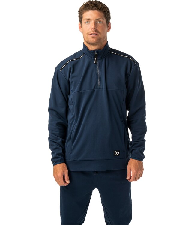 BAUER 1/2 Zip Fleece Team - marine - Sr.