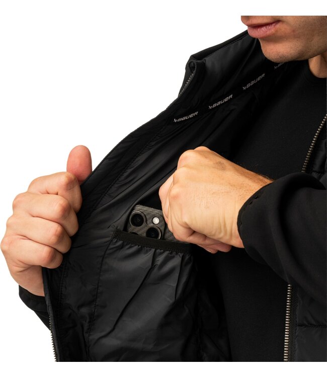 BAUER Hybrid Jacket - schwarz - Sr.