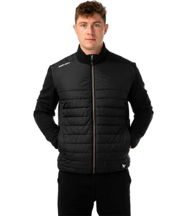 BAUER Hybrid Jacket - schwarz - Sr.