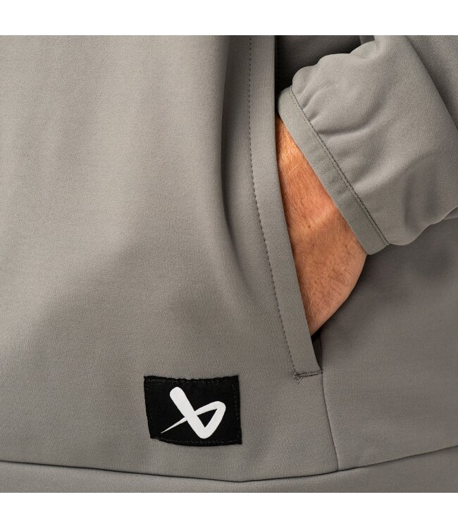 BAUER 1/2 Zip Fleece Team - grau - Sr.