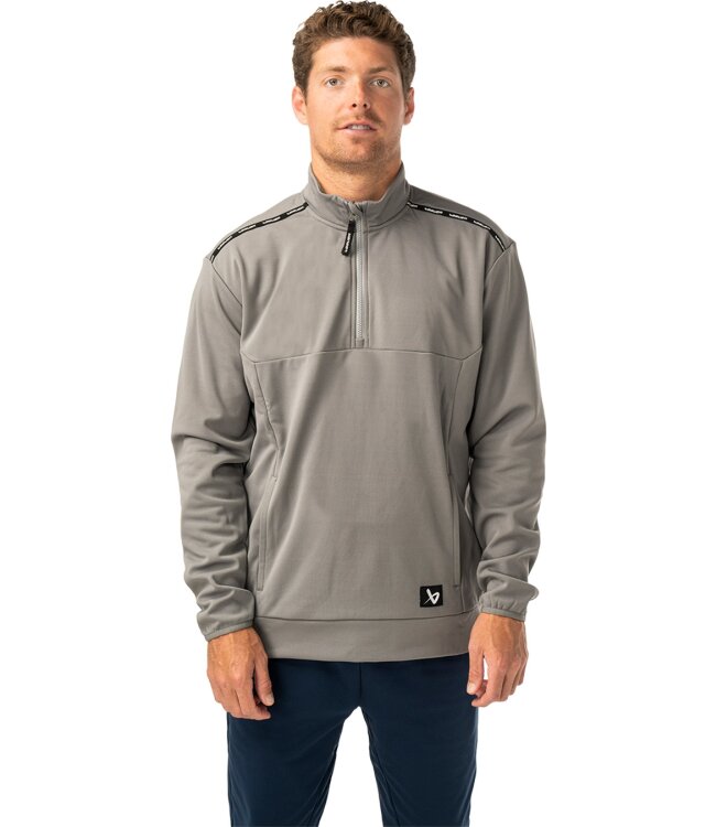 BAUER 1/2 Zip Fleece Team - grau - Sr.