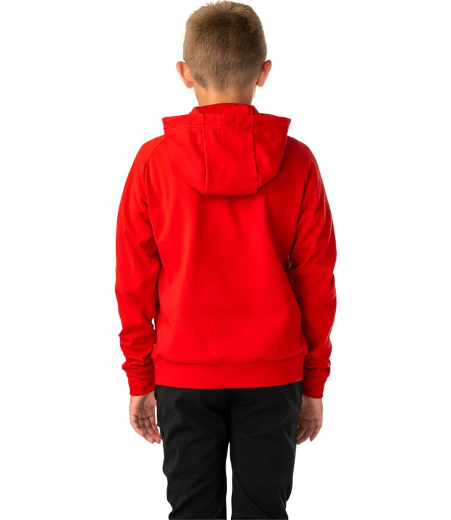 BAUER Fleece Zip Hoodie Team - rot - Yth.