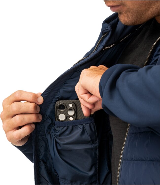 BAUER Hybrid Jacket - marine - Sr.
