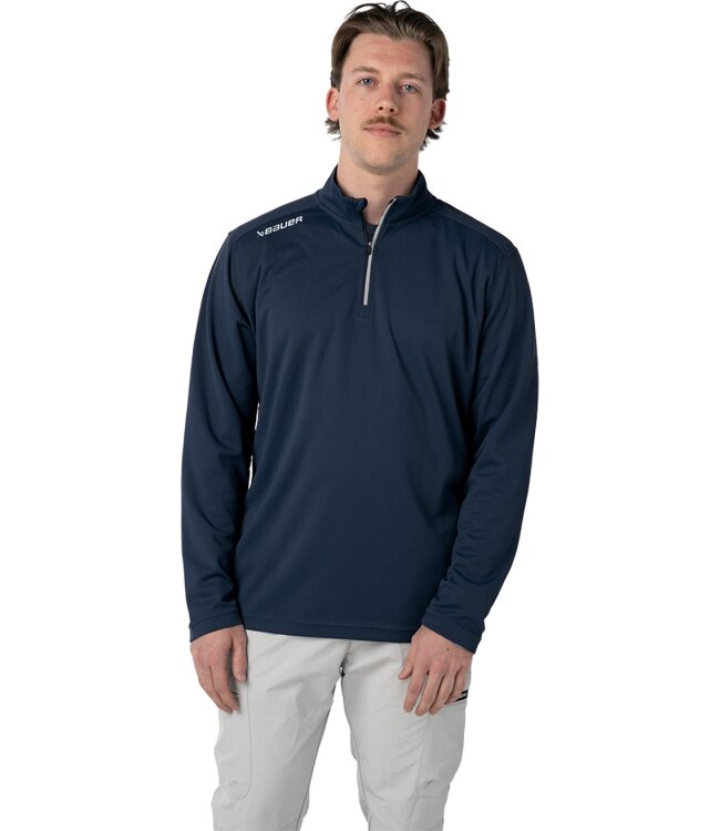 BAUER Premium Performance 1/4 Zip - marine - Sr.