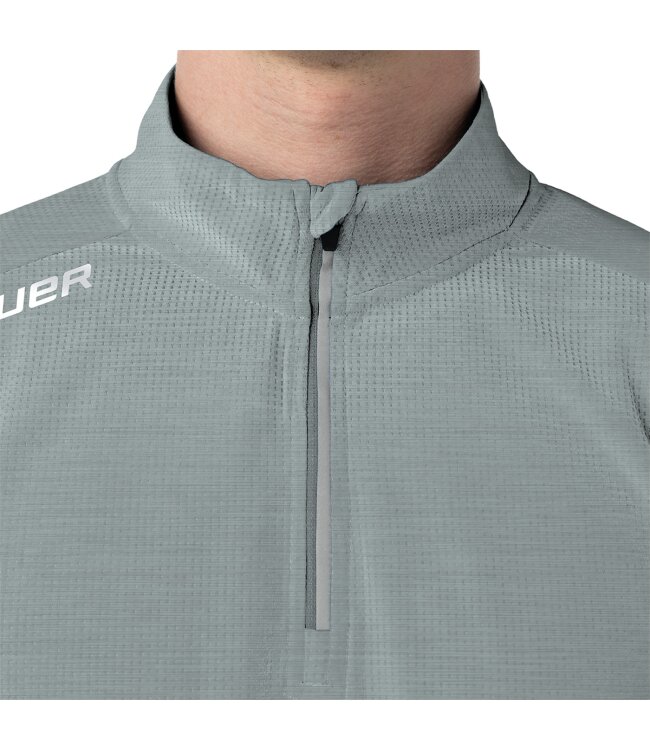 BAUER Premium Performance 1/4 Zip - grau - Sr.