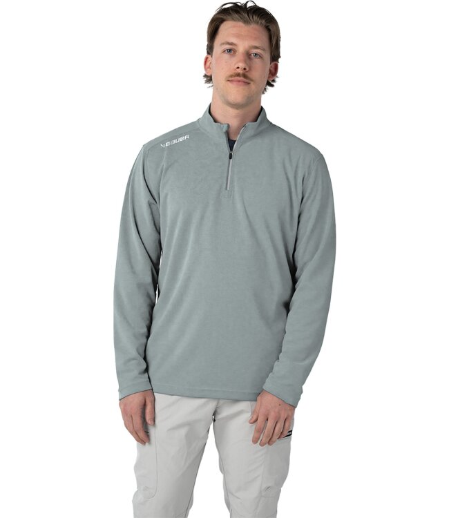BAUER Premium Performance 1/4 Zip - grau - Sr.
