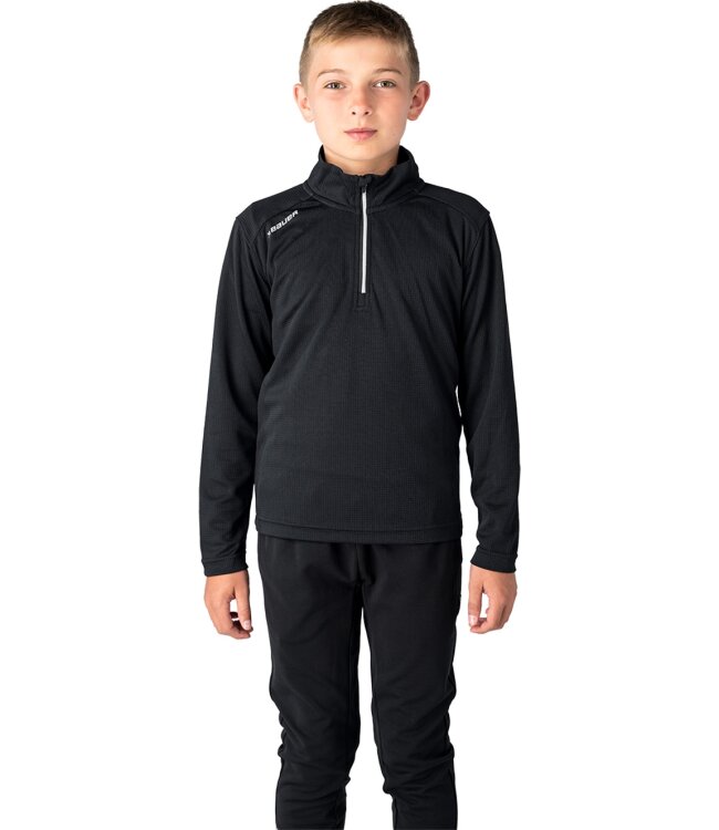 BAUER Premium Performance 1/4 Zip - schwarz - Yth.