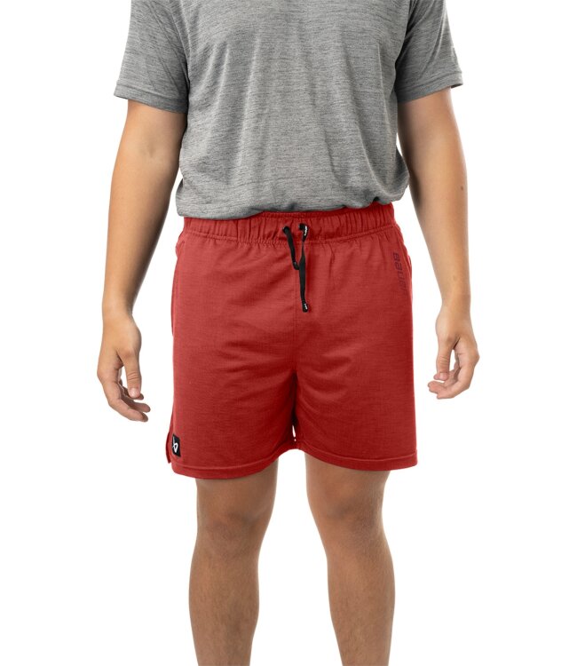 BAUER Team Knit Short - rot - Sr.