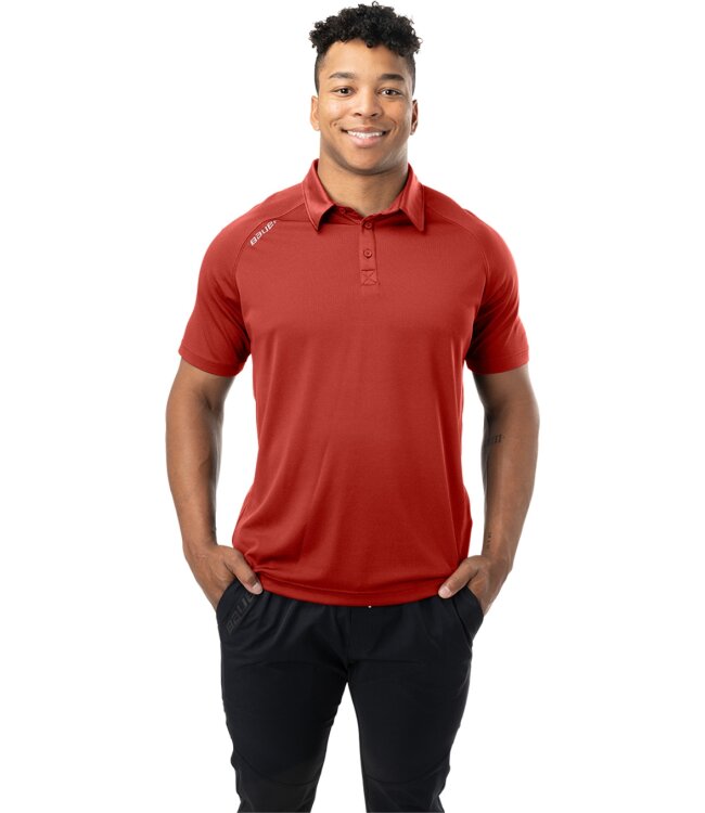 BAUER Team Polo - rot - Sr.