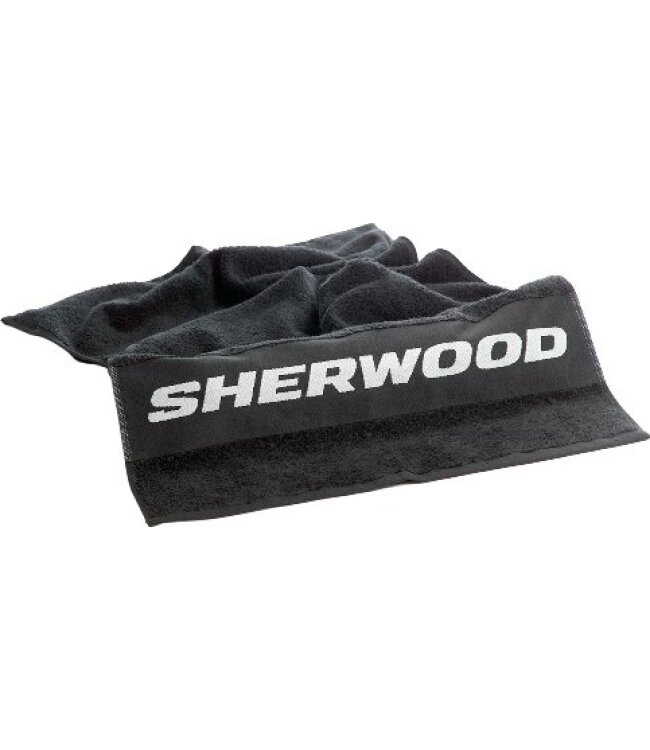 SHERWOOD Handtuch 100 x 50 cm - schwarz