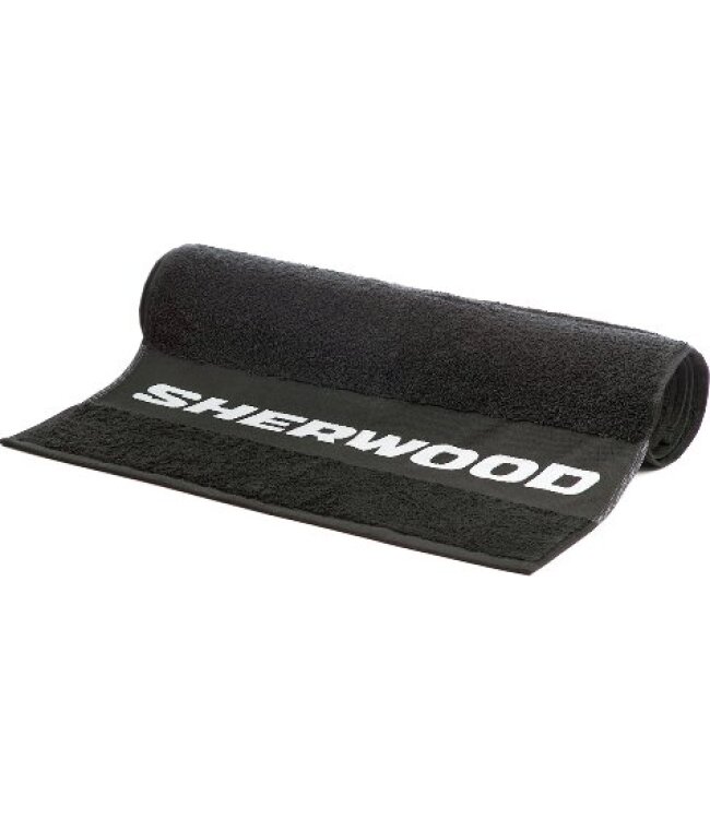 SHERWOOD Handtuch 100 x 50 cm - schwarz