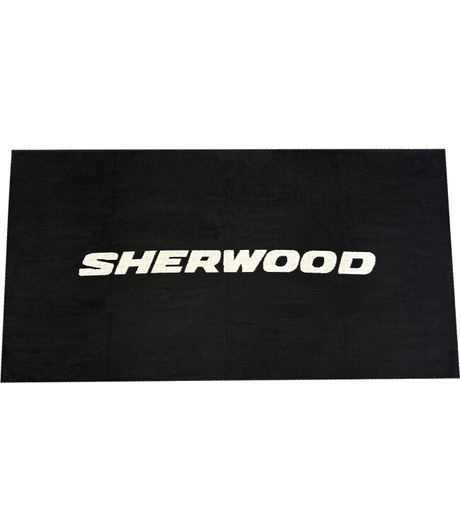 SHERWOOD Badetuch 140 x 70 cm - schwarz