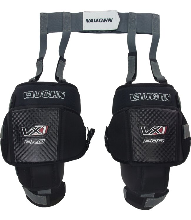 VAUGHN Torwart Knie- & Oberschenkelschtutz mit Strumpfhalter VX1 Pro - Sr.