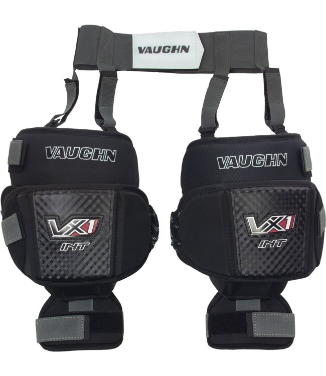 VAUGHN Torwart Knie- & Oberschenkelschtutz mit Strumpfhalter VX1 - Int.