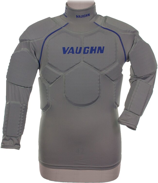 VAUGHN Torwart Compession Shirt Pro mit Halsschutz gepolstert - Sr.