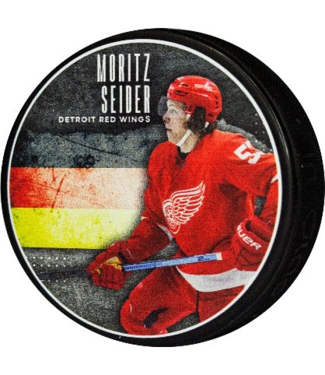 NHLPA Deutsche Spieler Pucks - Blister