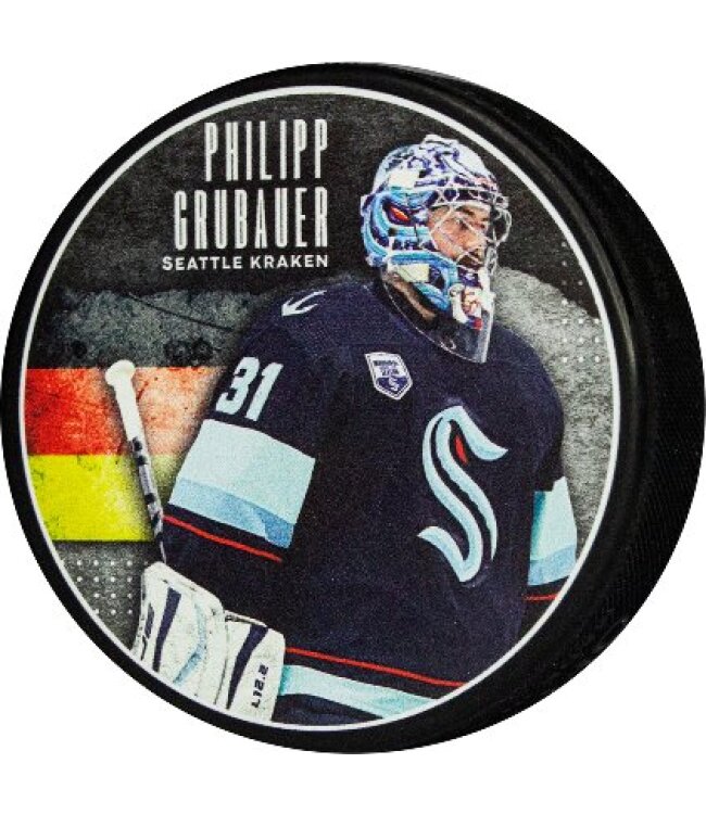 NHLPA Deutsche Spieler Pucks - Blister