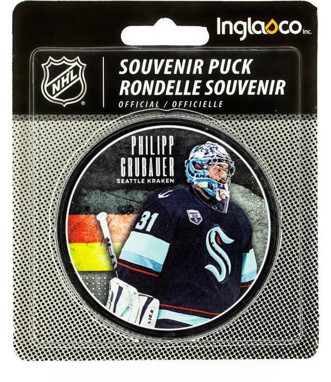 NHLPA Deutsche Spieler Pucks - Blister