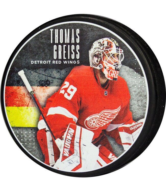 NHLPA Deutsche Spieler Pucks - Blister