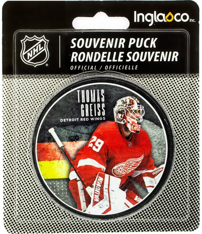 NHLPA Deutsche Spieler Pucks - Blister