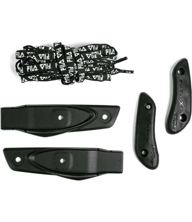 NRK PRO set (slider, instep band, laces) - schwarz