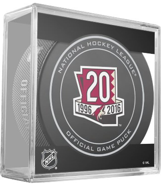 NHL Offical Game Puck in Cube