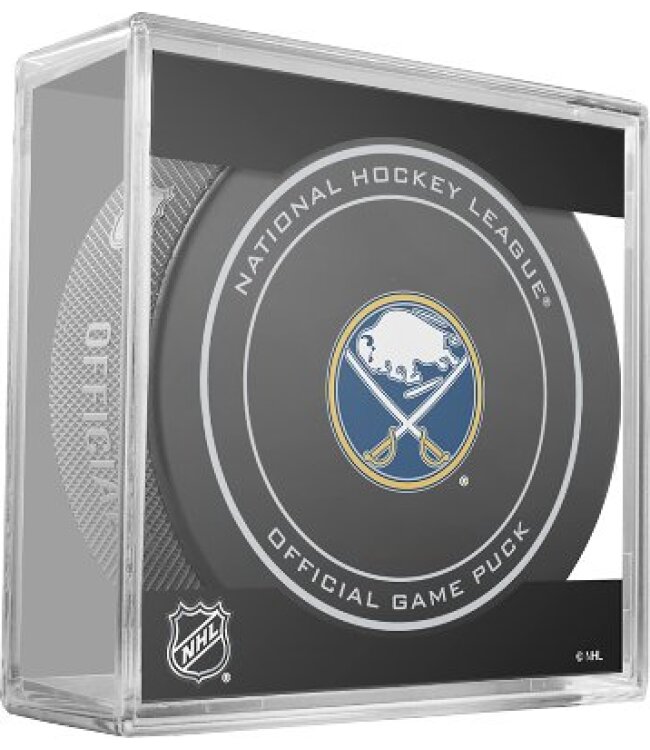 NHL Offical Game Puck in Cube