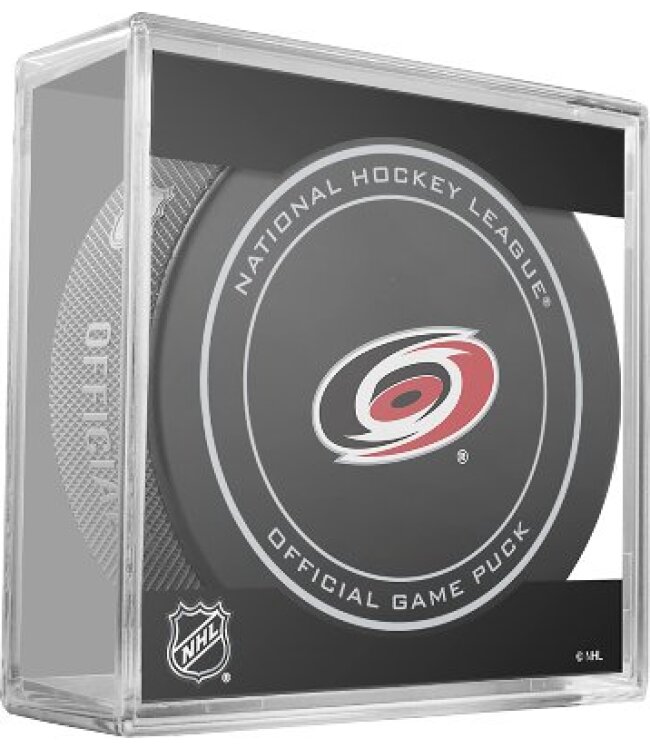 NHL Offical Game Puck in Cube