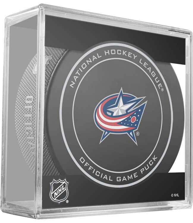NHL Offical Game Puck in Cube