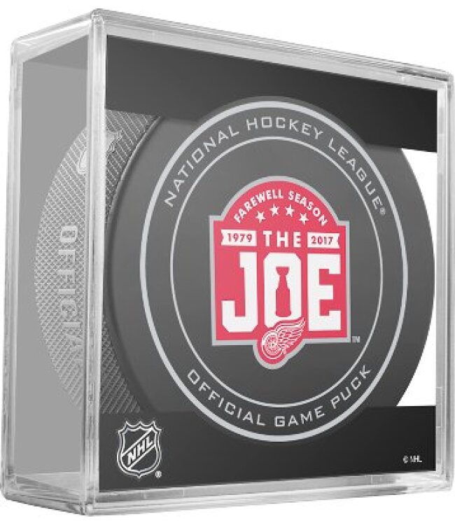 NHL Offical Game Puck in Cube