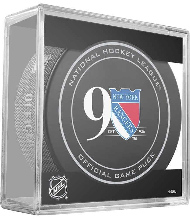 NHL Offical Game Puck in Cube