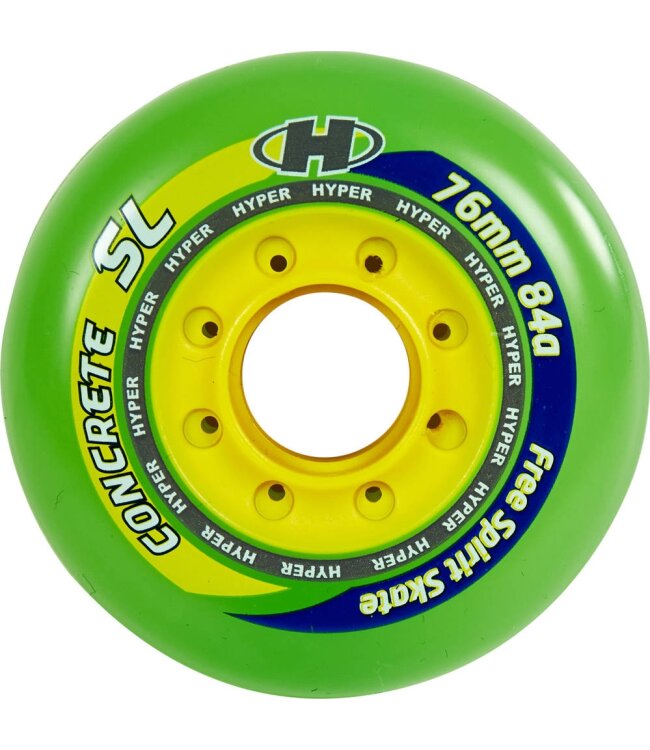 HYPER Inline Rolle Concrete SL 84A - 4er Set