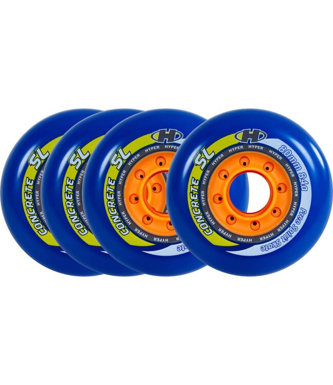 HYPER Inline Rolle Concrete SL 84A - 4er Set