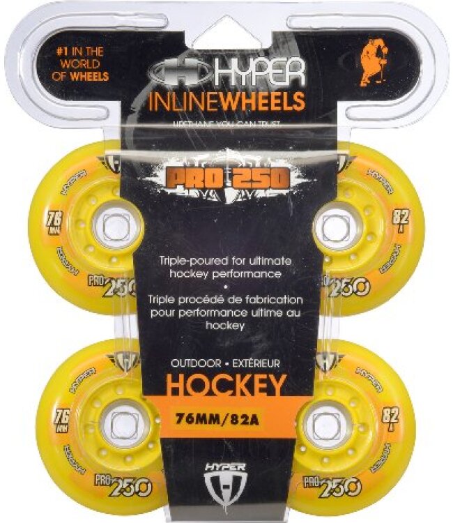 HYPER Inline Rolle Pro 250 - 82A - 4er Set