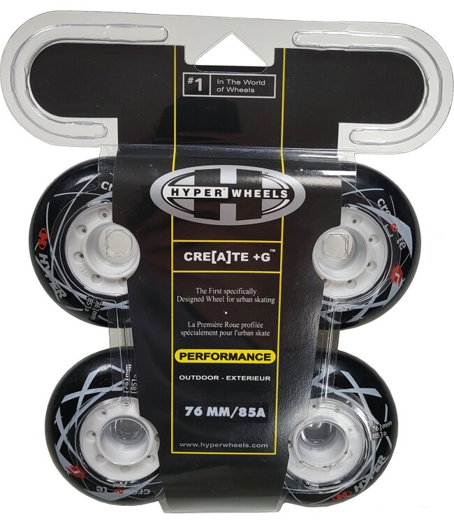 HYPER Inline Rolle Create +G - 76/85A - 4er Set