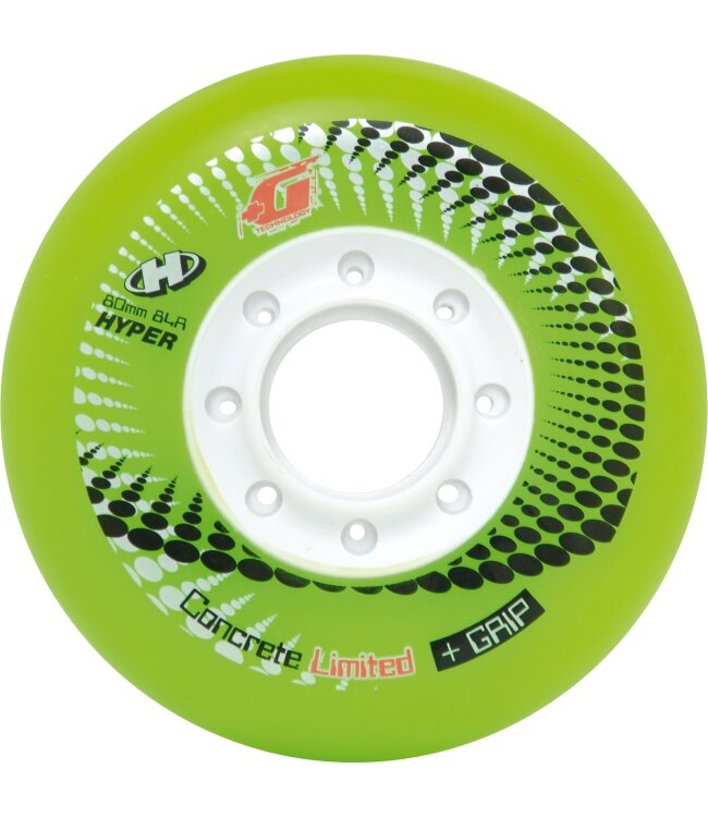 HYPER Inline Rolle Concrete+G Limited Edition - 84A - 4er Set