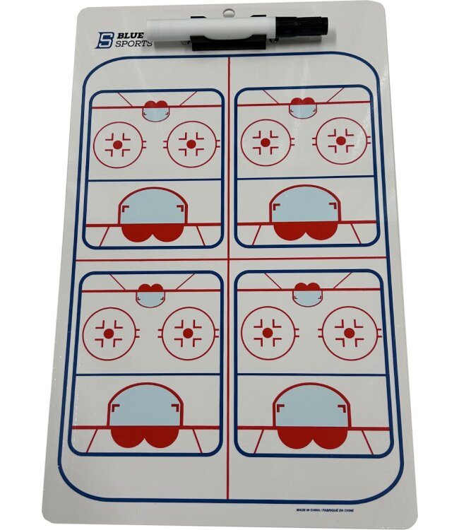 BLUE SPORTS Klipp Taktiktafel Goalie 25 x 41 cm