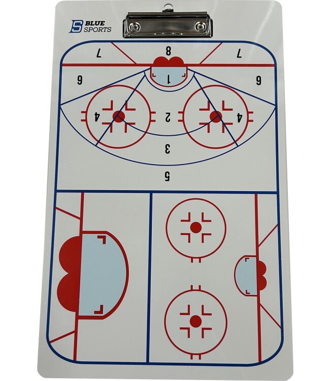 BLUE SPORTS Klipp Taktiktafel Goalie 25 x 41 cm