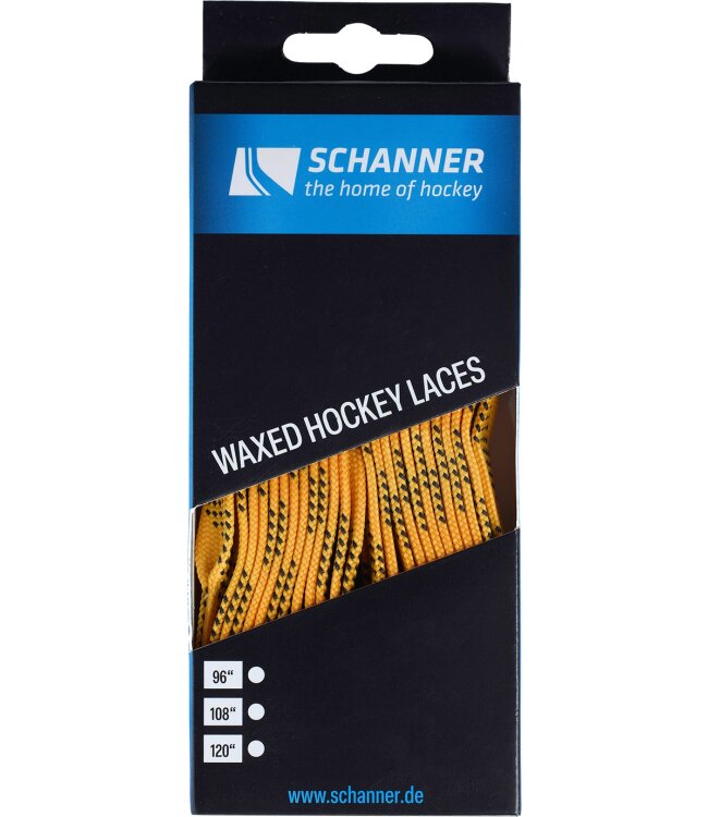 SCHANNER Schnürsenkel gewachst