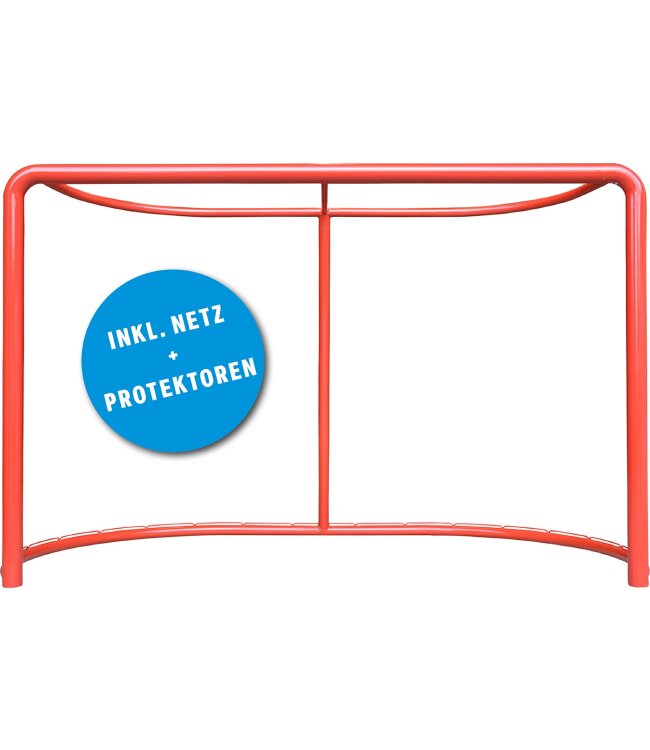 SCHANNER Eishockeytor Set Inklusive Protektor en und Netze