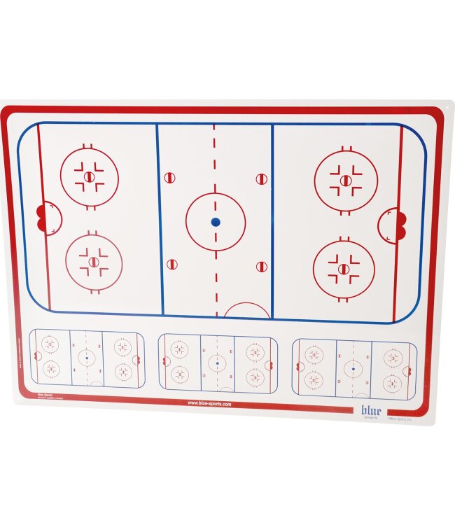 BLUE SPORTS Taktiktafel 112 x 81 cm - 4 mm stark