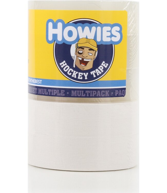 HOWIES Retail Pack - Tape 2 x wht 25,4mm x 18,28m / 3 x PVC 25,4mm x 21,94m