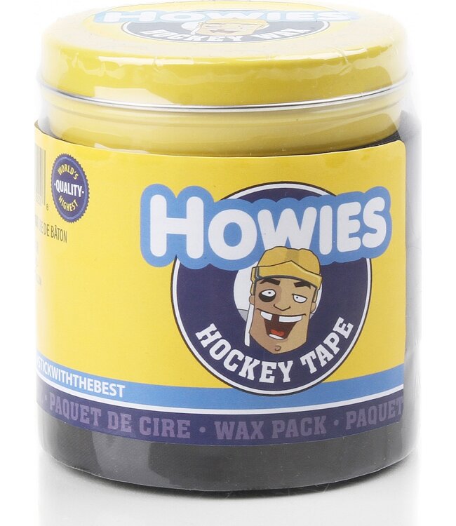 HOWIES Retail Pack - 3 x Tape blk 25,4mm x 18,28m / 1 x Tin Stick Wax