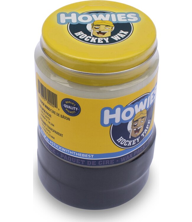 HOWIES Retail Pack - 3x PVC 25,4mm x 21,94m/2x blk 25,4mm x 18,28m/1x Stick Wax
