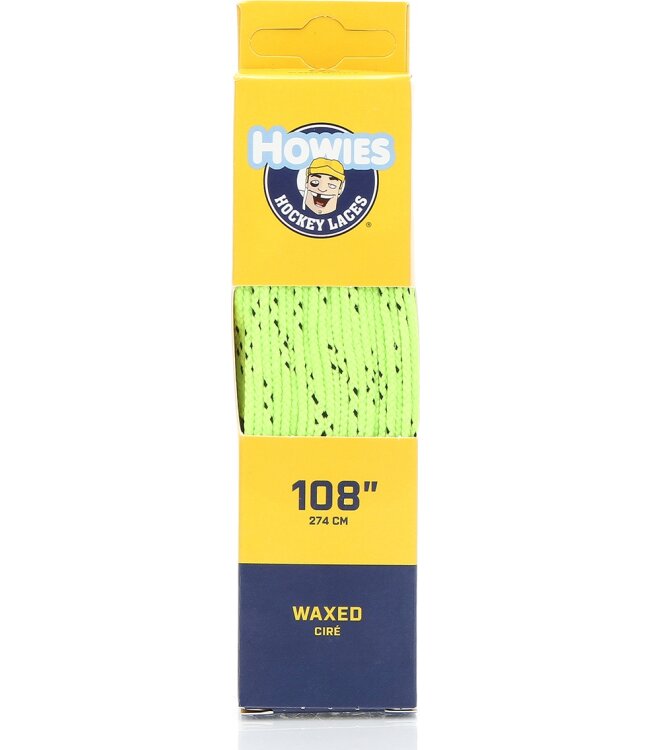 HOWIES Colored Schnürsenkel gewachst