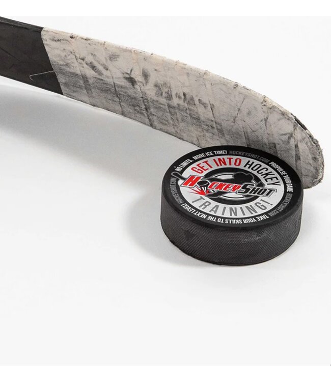 HOCKEYSHOT NHL Official Puck - 6oz - HockeyShot Logo